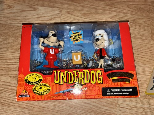 Figurine underdog and riff - underdog,