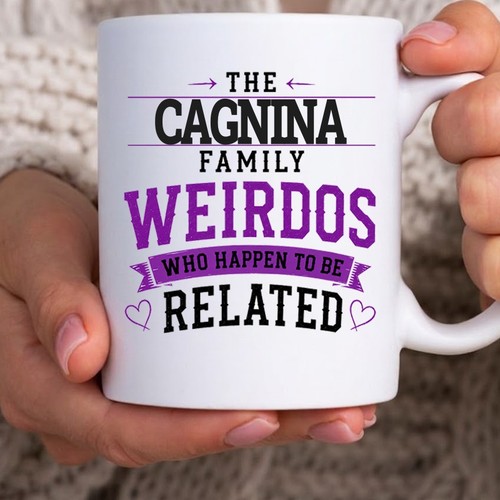 Tazza cagnina famiglia - tazza, weirdos