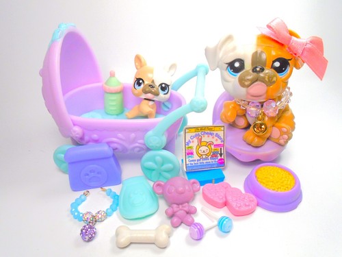 Littlest pet shop raro - shop, bulldog