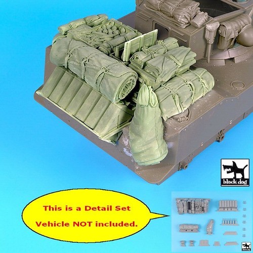 Black dog 120 mm m5a1 - black, 1/16